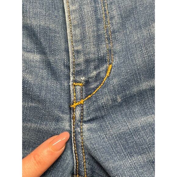 Raleigh Denim Jeans Womens 27 Blue Straight Leg Light Wash Mid Rise 5 Pocket - Picture 15 of 16